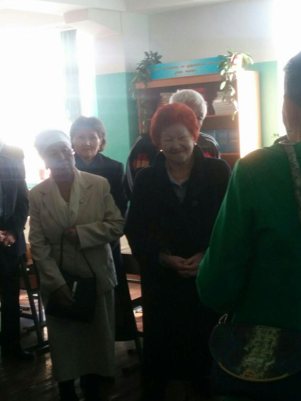 Шамша Беркімбаевамен кездесу