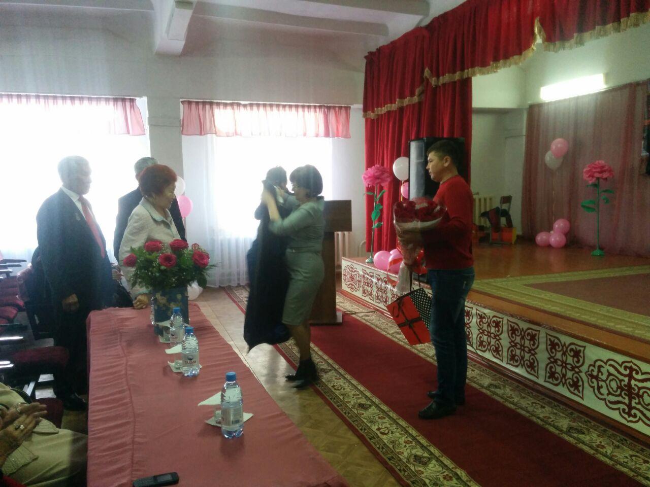 Шамша Беркімбаевамен кездесу