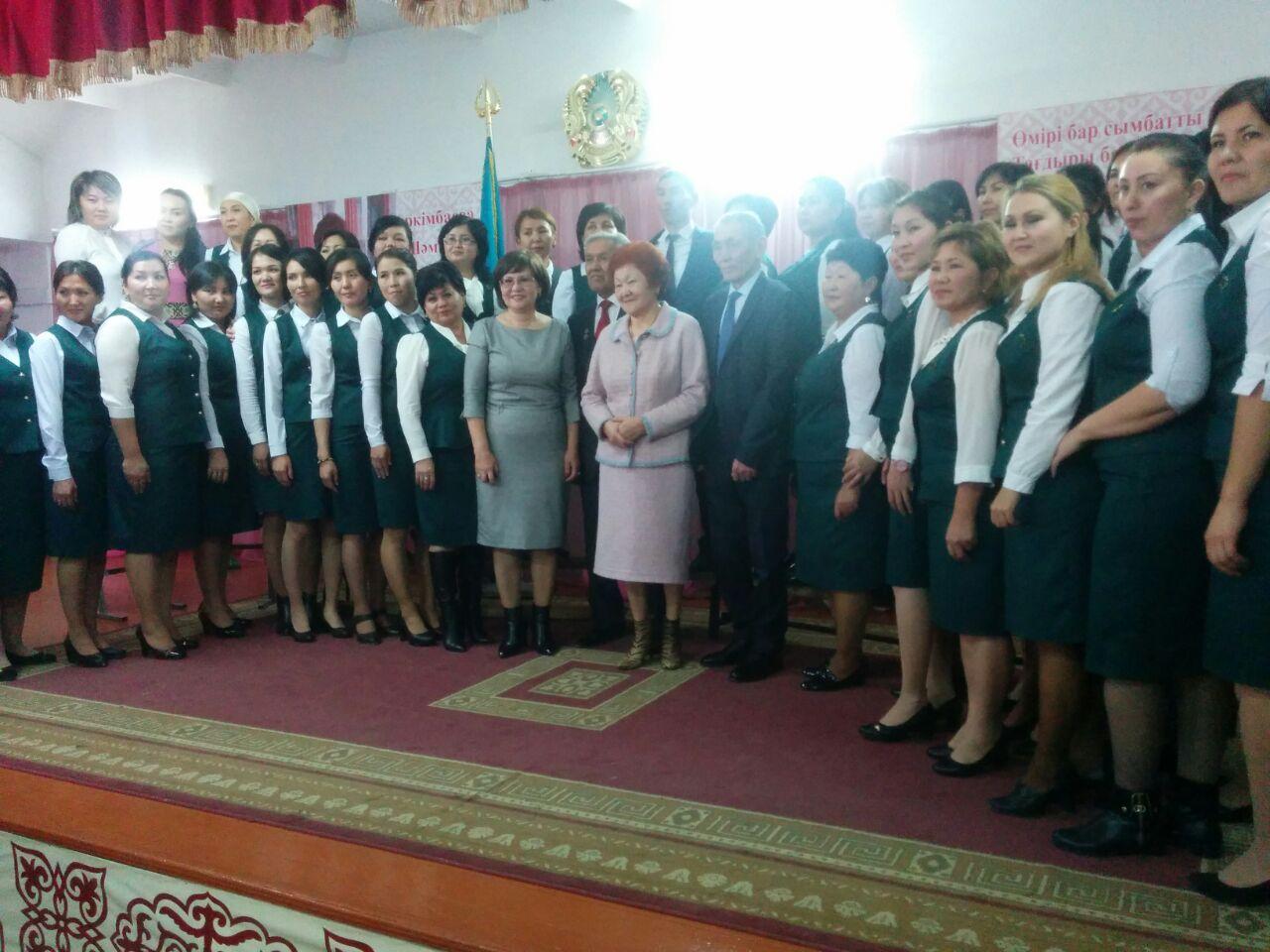 Шамша Беркімбаевамен кездесу